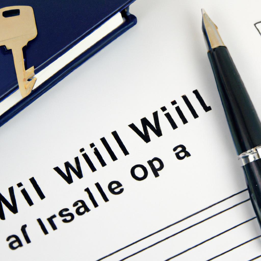 Key Advantages of ‌Having a Will in Place